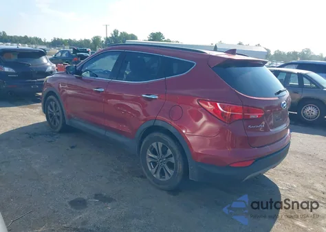 2015 Hyundai Santa Fe Sport 2.4L from USA, damaged, VIN 5XYZU3LB2FG302709